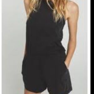 Kimchi blue Black romper with pockets size MD​​